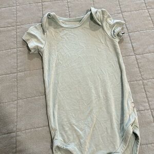 Sage green Kyte Baby onesie bodysuit